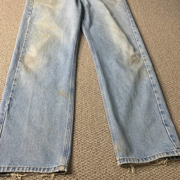 Carhartt Mens‎ Jeans Size 36X32 Blue Medium Wash Denim Traditional Fit Straight - Picture 3 of 13